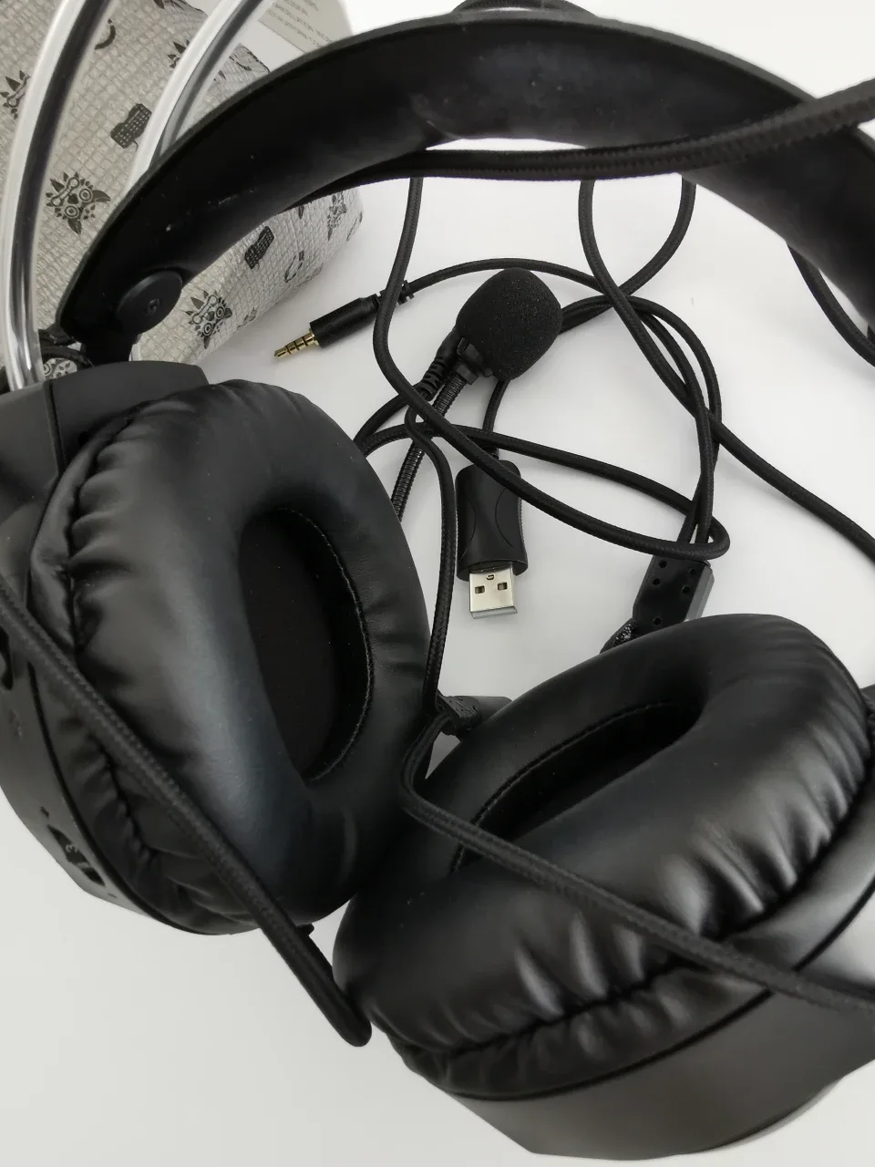 ONITOON X26 Black Cat Ear Gaming Headset image indicator(4)