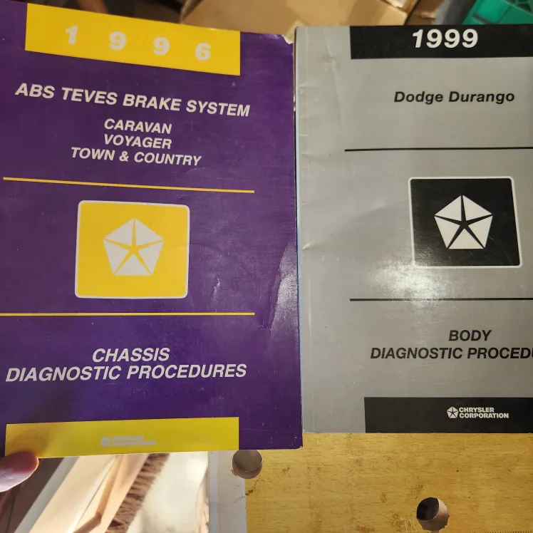 Chrysler/Dodge Service Manuals caravan Duango etc. image indicator(3)
