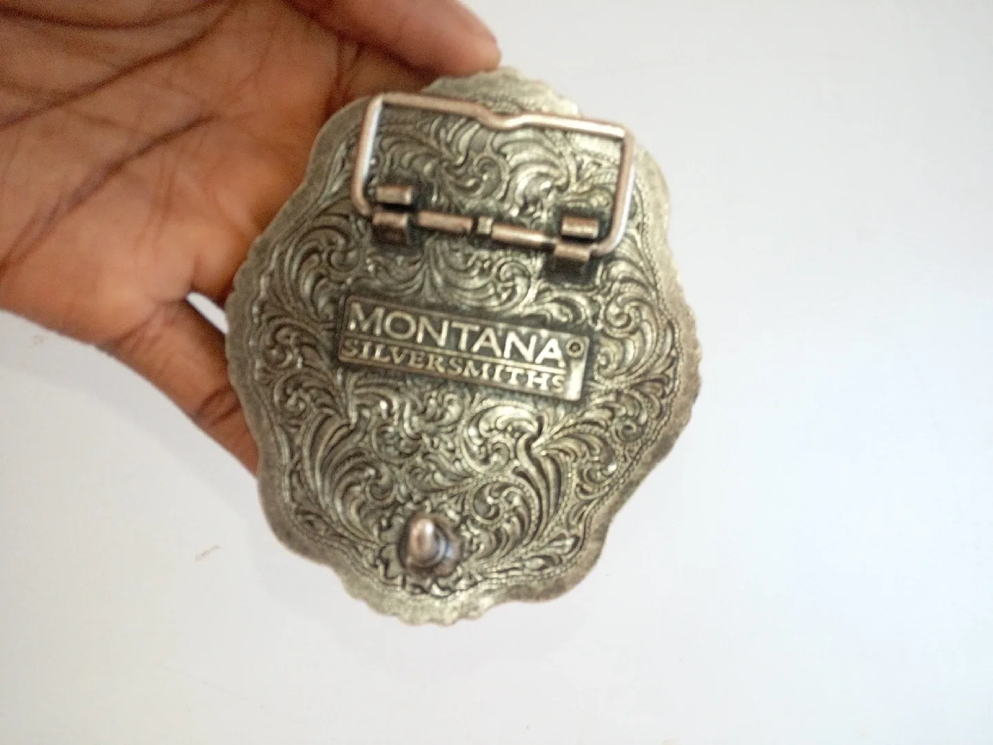 🤠 Montana Silversmiths Cowboy Up Belt Buckle image indicator(2)