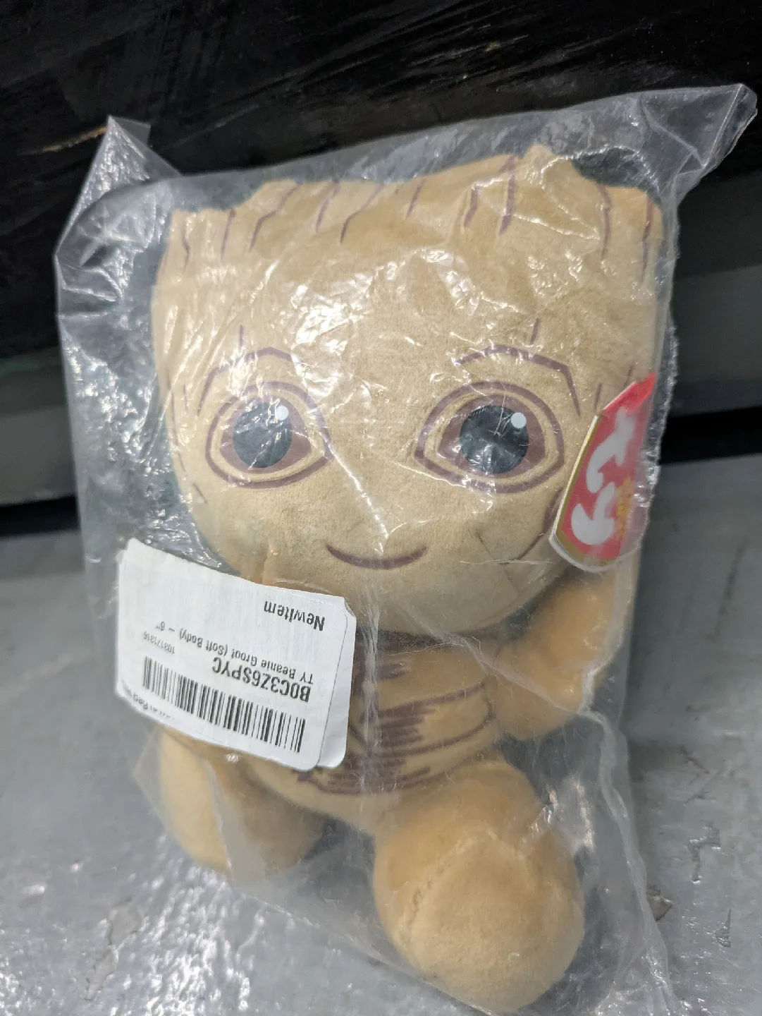 New Ty Beanie Groot (GotG Baby) - 6" image indicator(4)