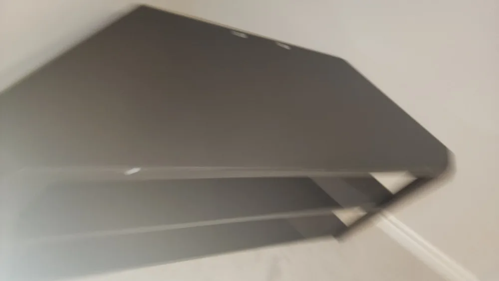 Dark Brown Corner TV Stand image indicator(2)