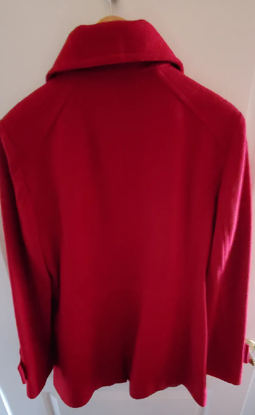 London Fog Red Wool Blend Coat [L] image indicator(2)