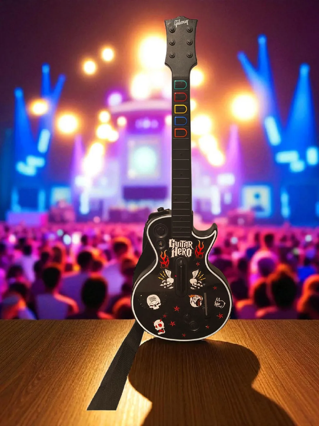 Three Guitar Hero Gibson Controllers $60 EACH image indicator(2)