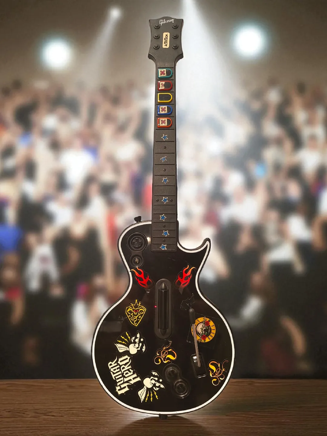 Three Guitar Hero Gibson Controllers $60 EACH image indicator(3)