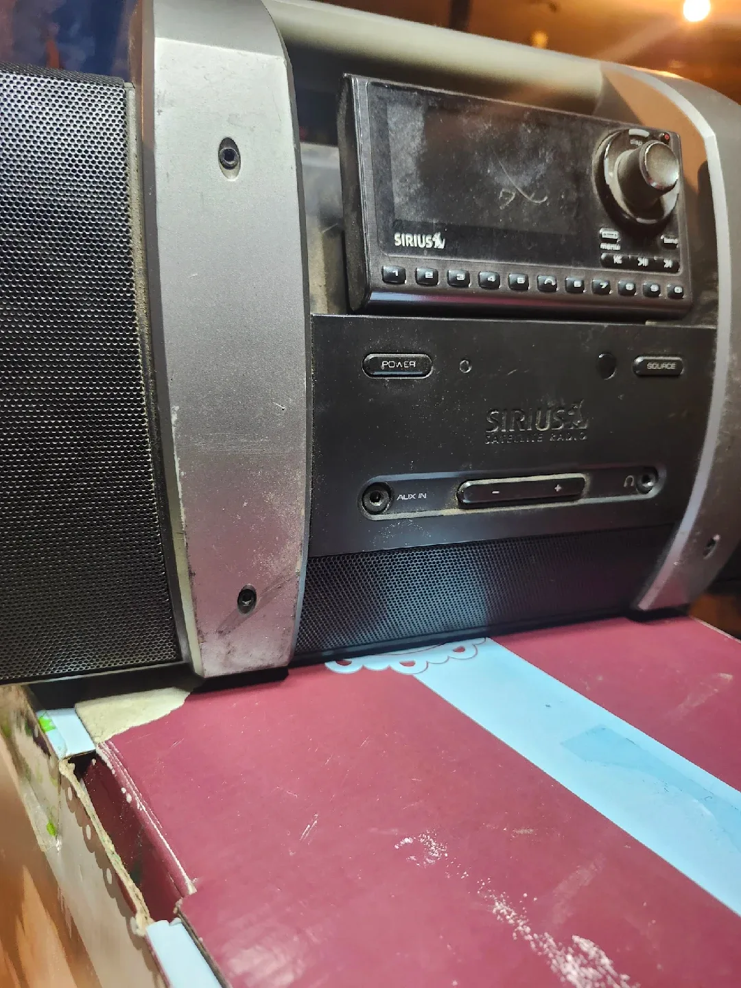 Sirius Satellite Radio Boombox image indicator(2)