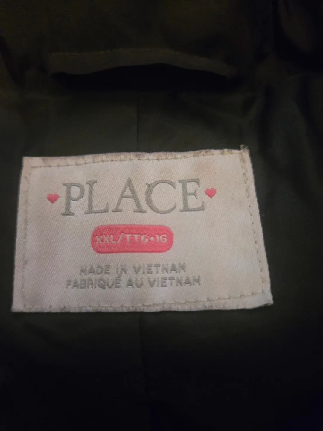The Children's Place Puffer Jacket - XXL- girls image indicator(3)