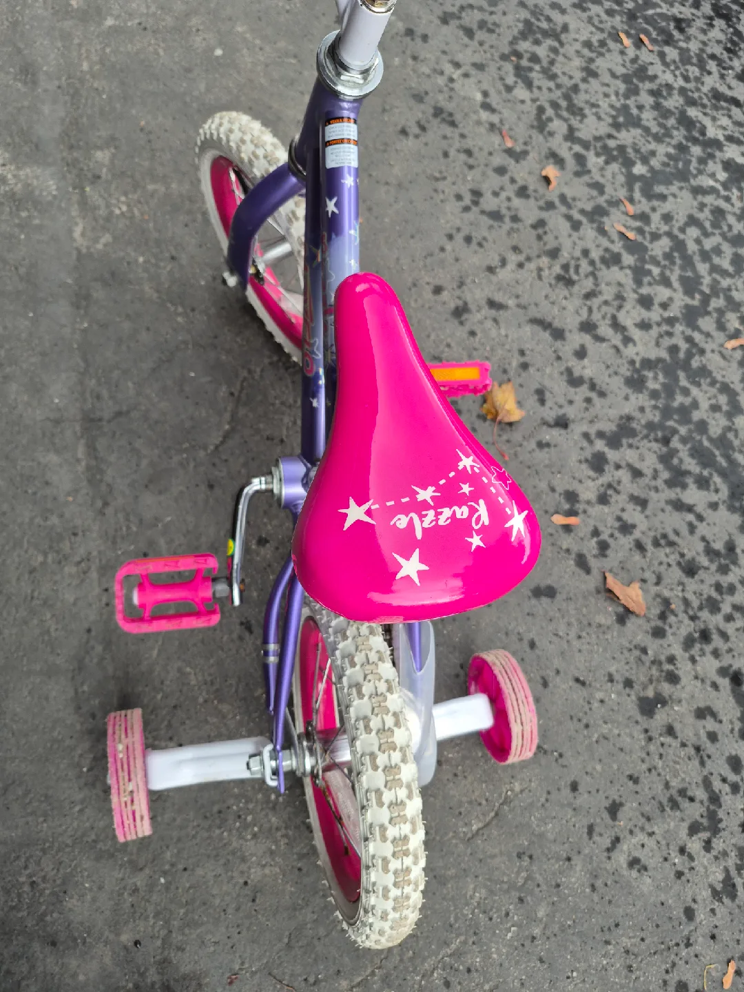 Razzle Kids' Bike - Pink & Purple - Great Fun Bike image indicator(4)