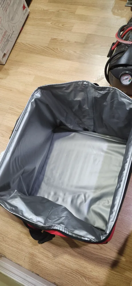 Coleman Red Cooler Bag for delivery. price firm image indicator(9)