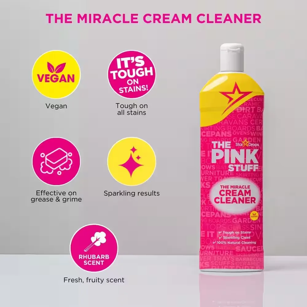 500 Ml Miracle Cream Cleaner (The Pink Stuff): Yes! thumbnail