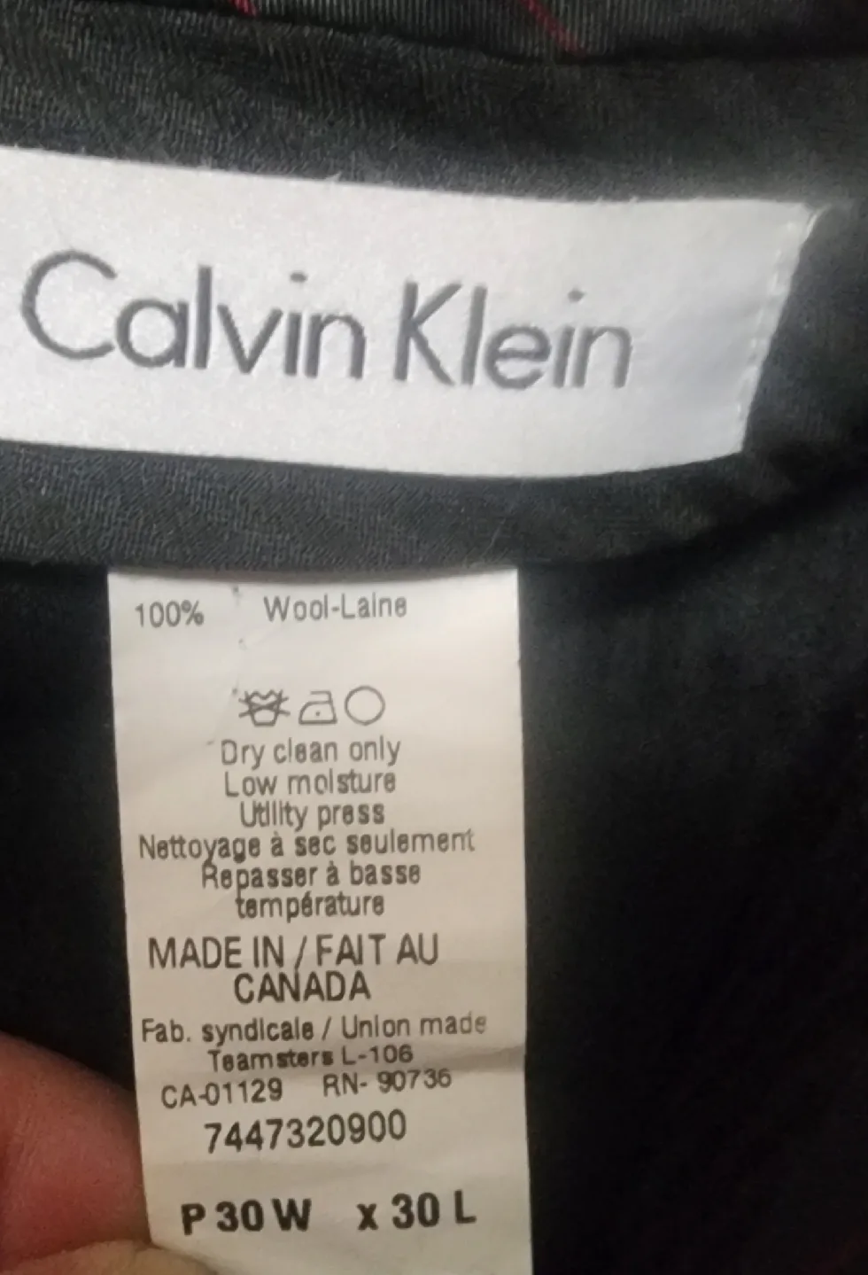 Calvin Klein Grey Suit (Pickup only) image indicator(9)
