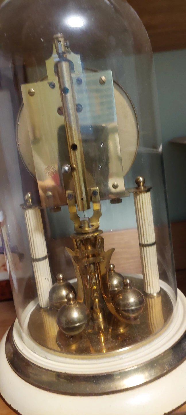 Kern Anniversary Clock with Glass Dome - photo 4