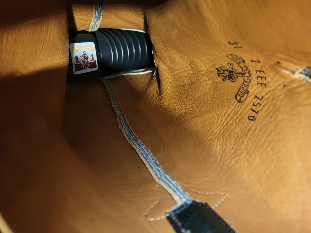 Castellano Black Cowboy Boots, Size 11 image indicator(3)