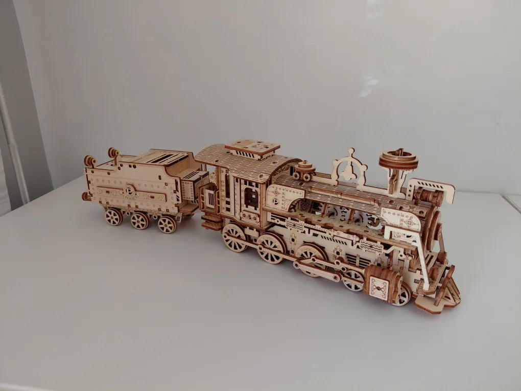 Wooden Train Model