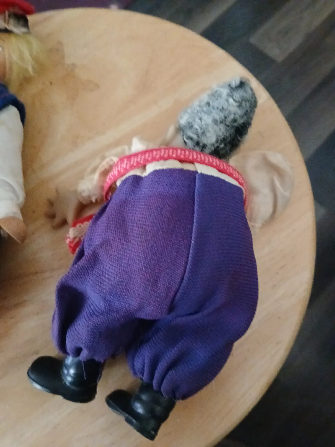 Two Vintage Folk Art Dolls image indicator(4)