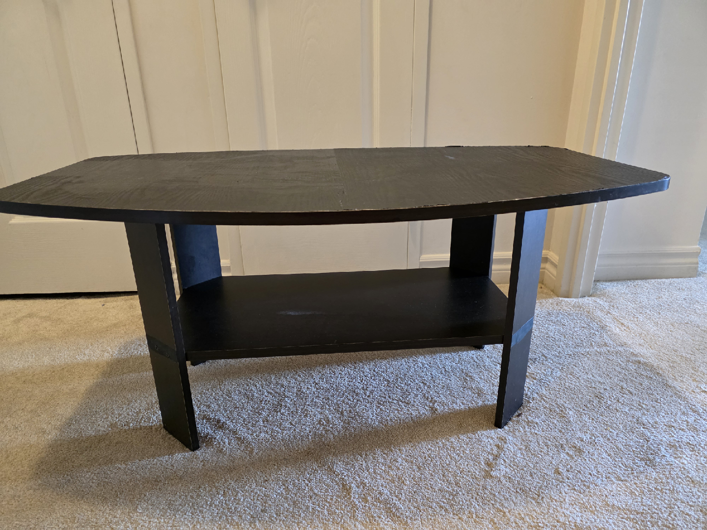 Black Wooden Coffee Table - photo 3