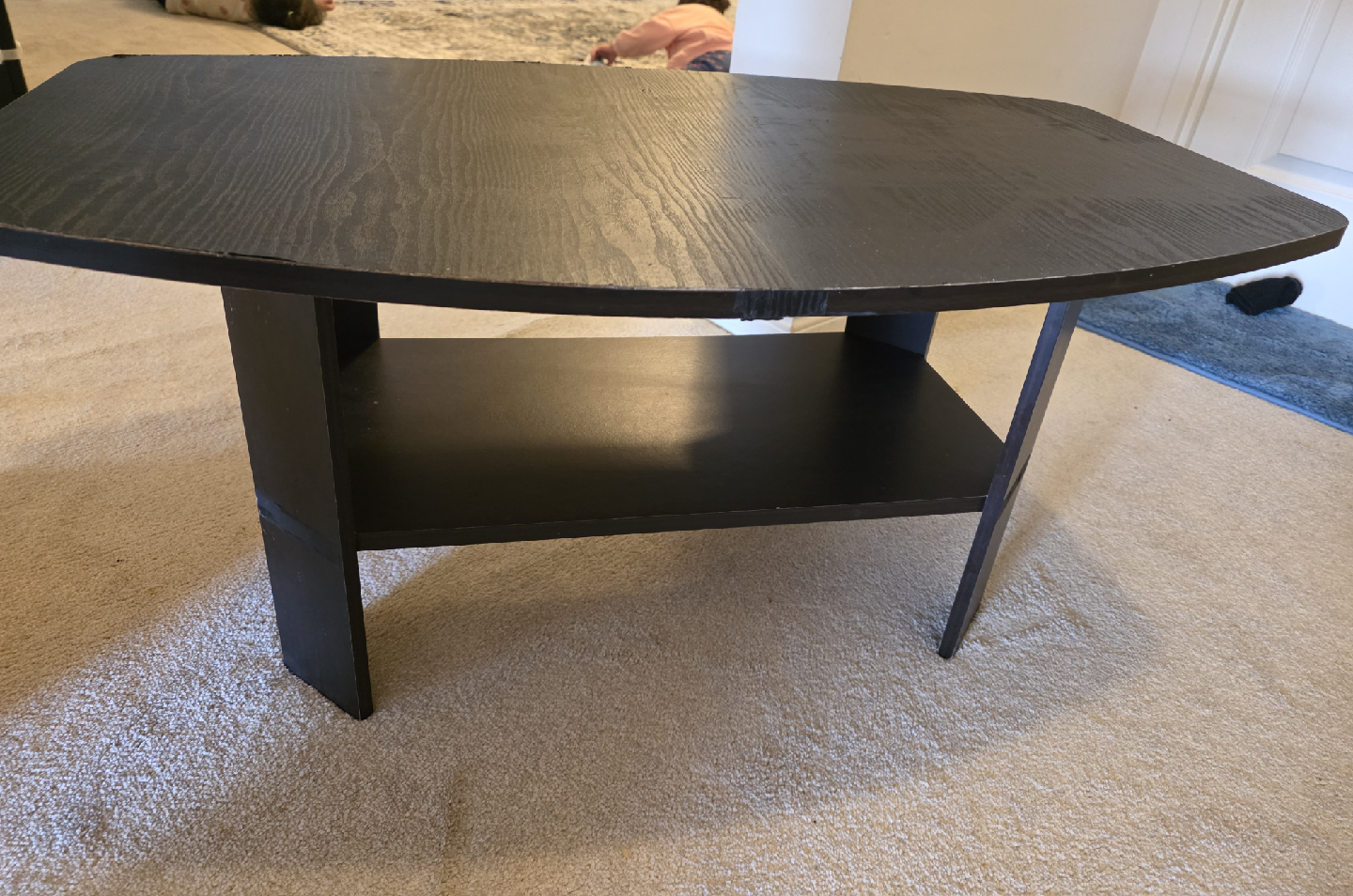 Black Wooden Coffee Table - photo 4