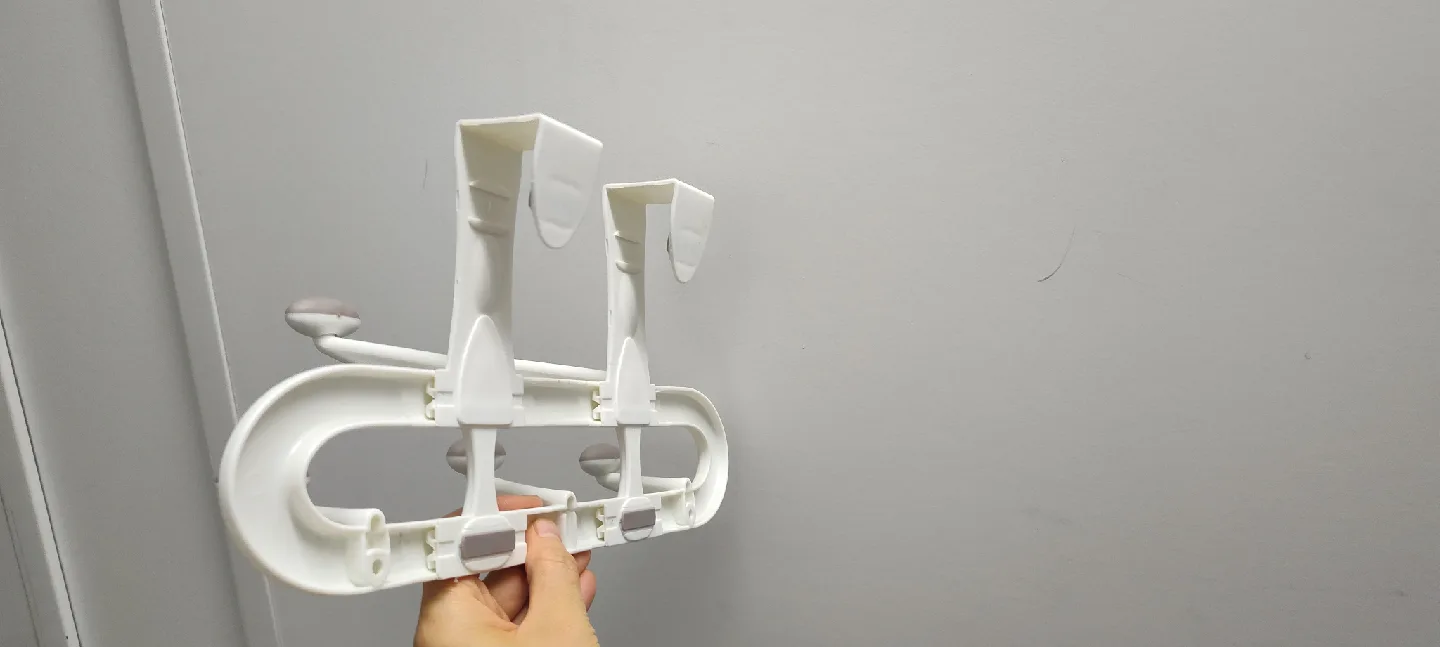 Over-the-Door Hook Rack - White image indicator(2)