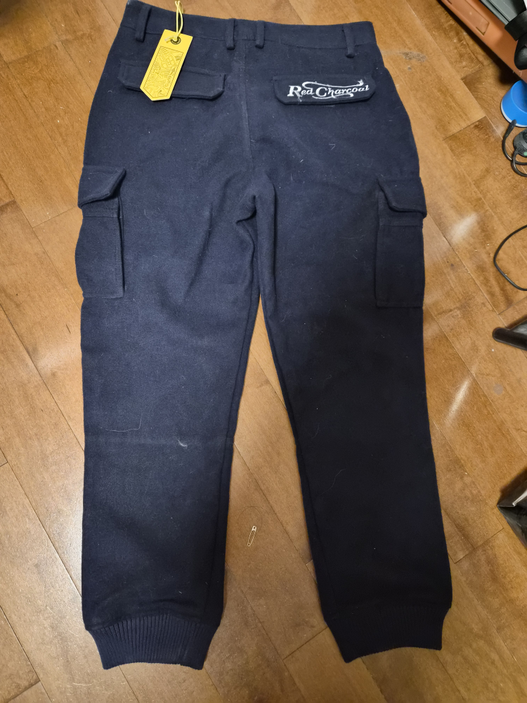 Red Charcoal Cargo Pants - Size L - photo 3