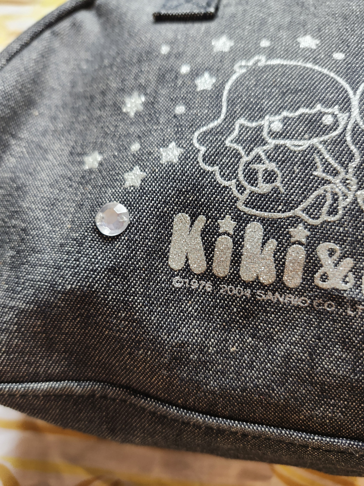 Little Twin Stars denim bowling style bag - photo 4