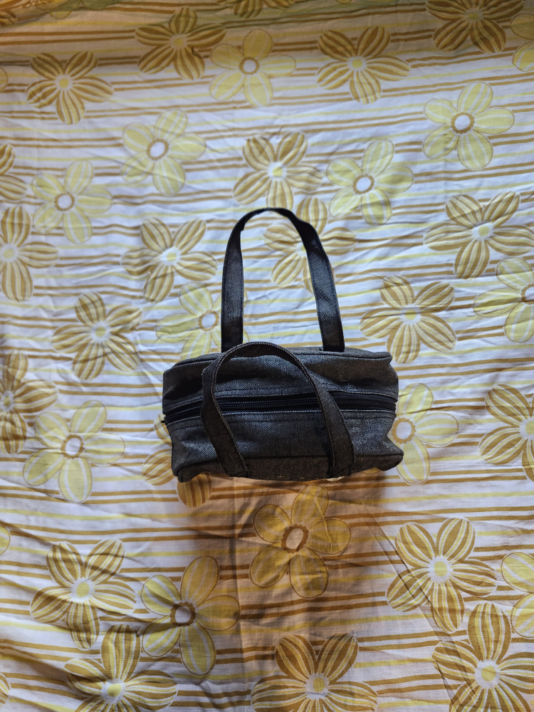 Little Twin Stars denim bowling style bag - photo 5