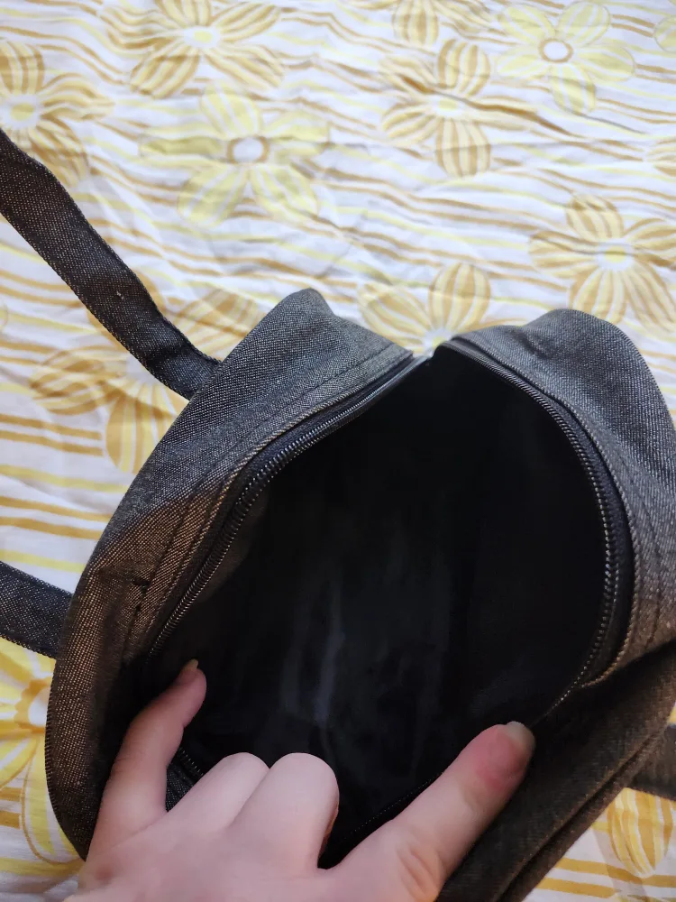 Little Twin Stars denim bowling style bag image indicator(6)