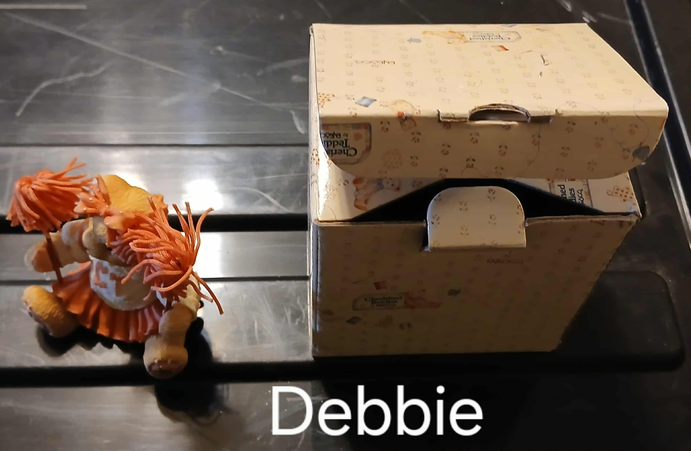 Cherished Teddies "Debbie" Figurine with Box