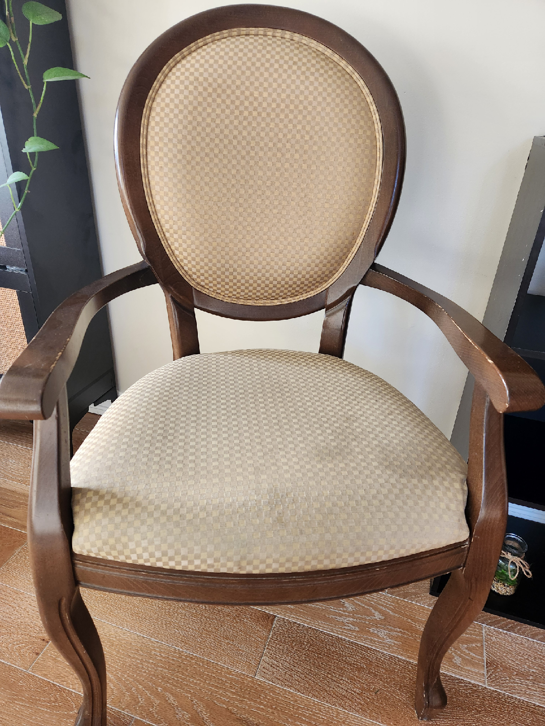 Solid Wood Armchair