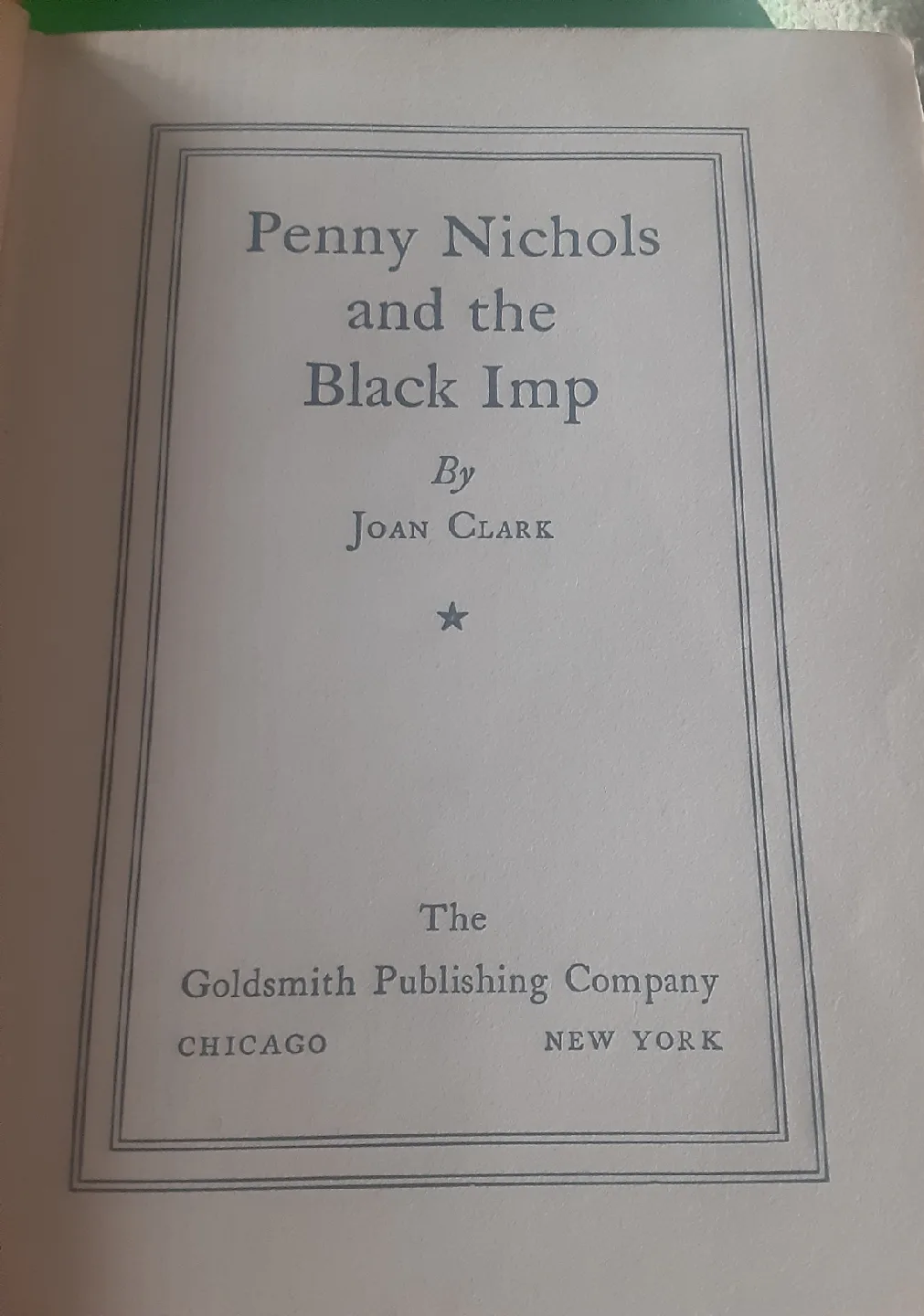 Penny Nichols and the Black Imp by Joan Clark image indicator(2)