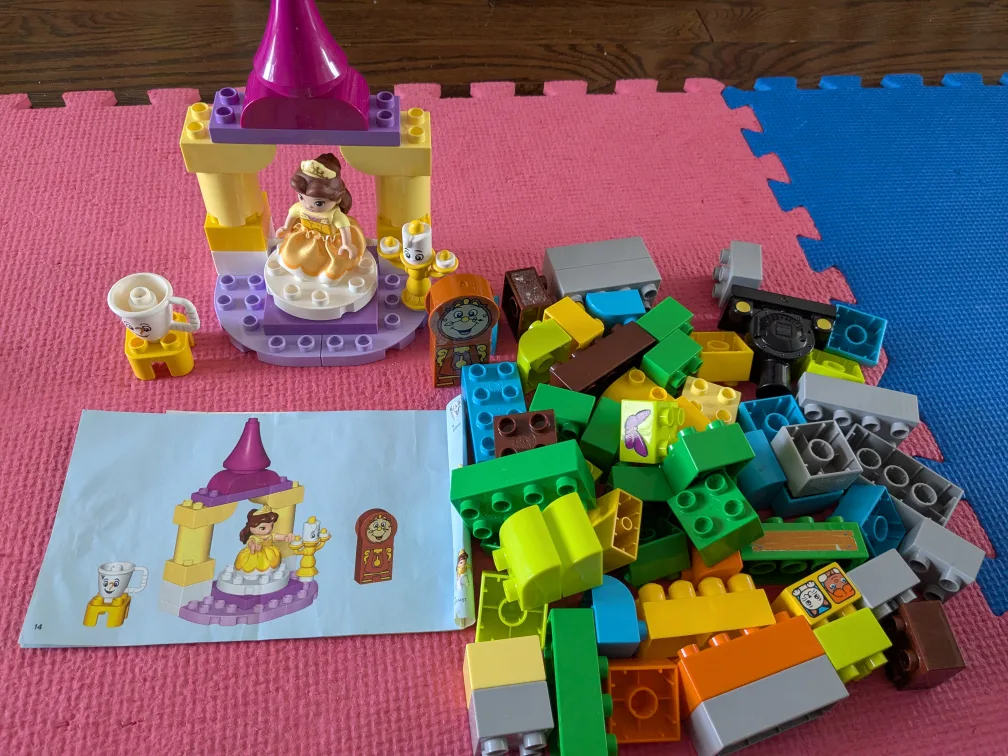 Lego Duplo Belle's Castle