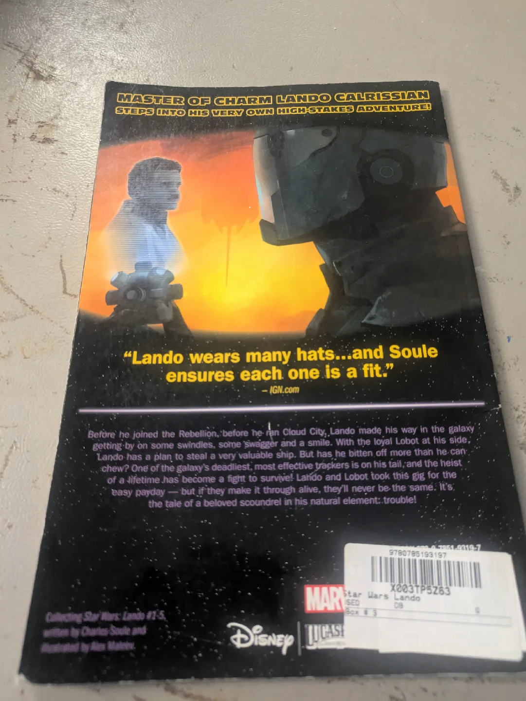 Star Wars: Lando by Soule, Smalley, Mounts image indicator(2)