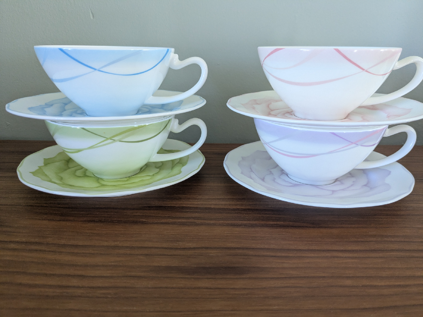 Tea Cup & Saucer Set (4) - photo 3