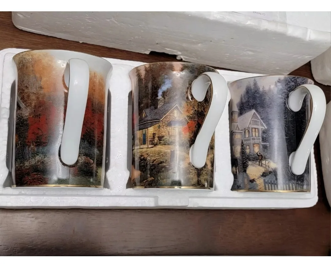 Thomas Kinkade Painter of Light Coffee Mugs (Set of 12) image indicator(3)