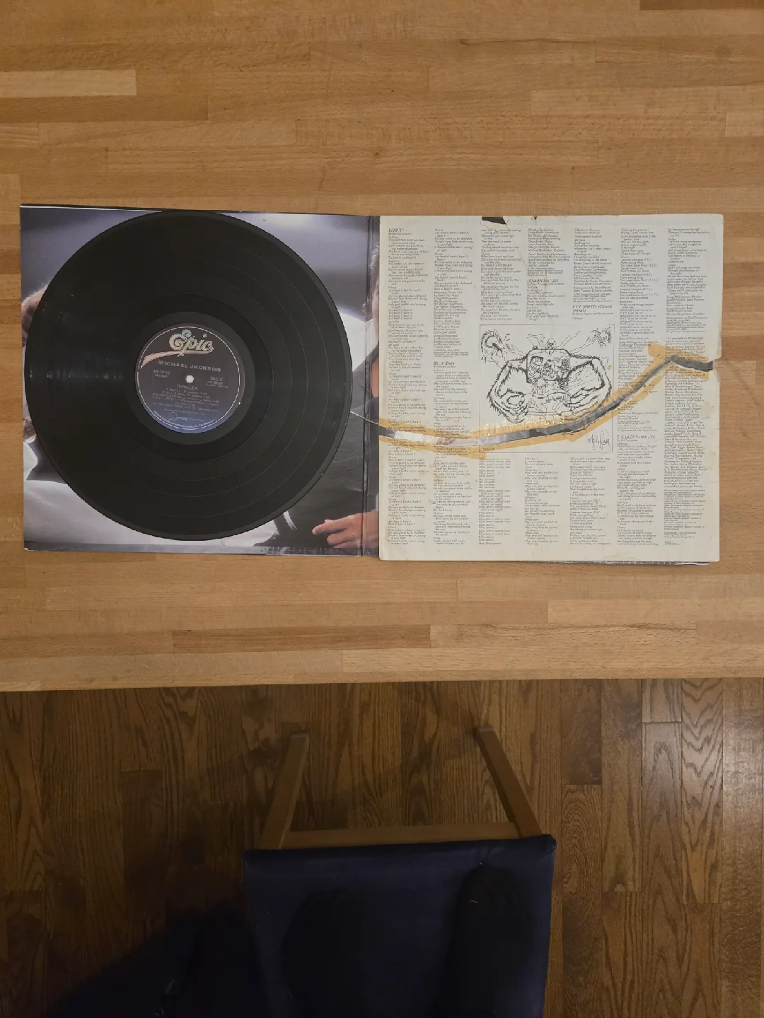 Michael Jackson Thriller Vinyl Record image indicator(3)