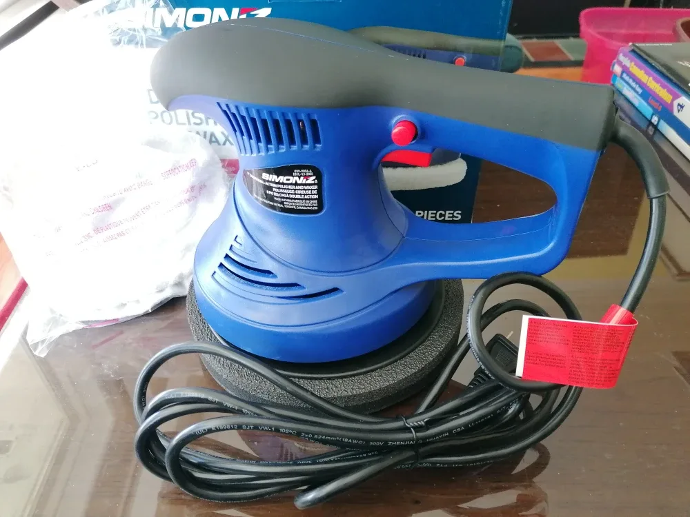 SIMONIZ 8" random orbit polisher/waxer kit image indicator(6)