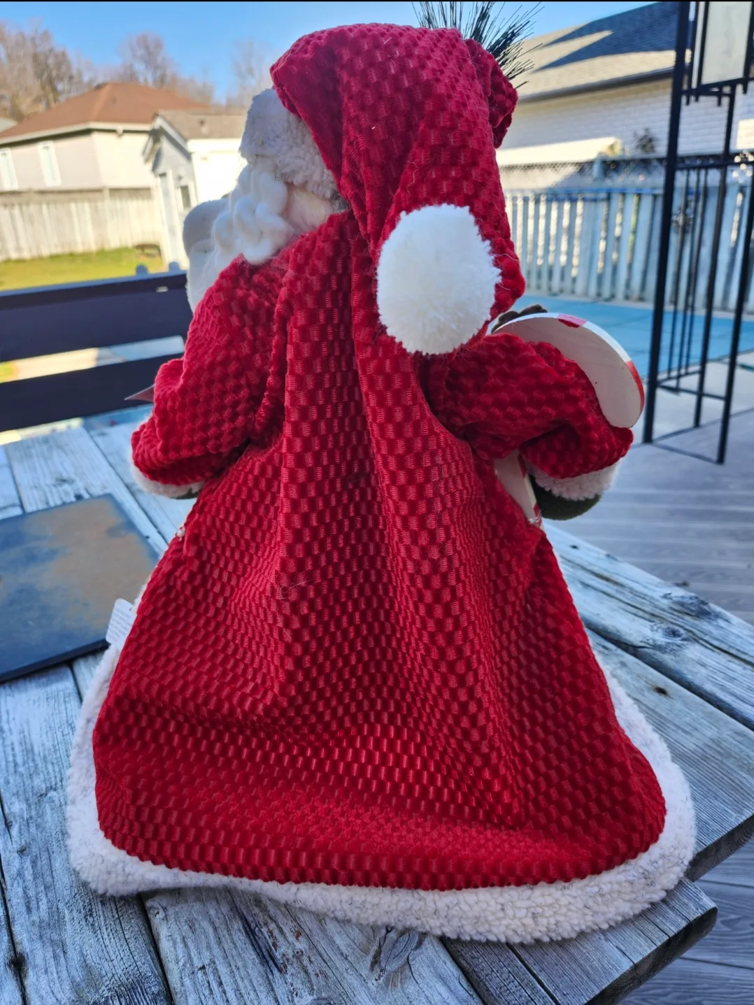 Tags attached, holiday countdown decoration with wooden blocks! image indicator(5)