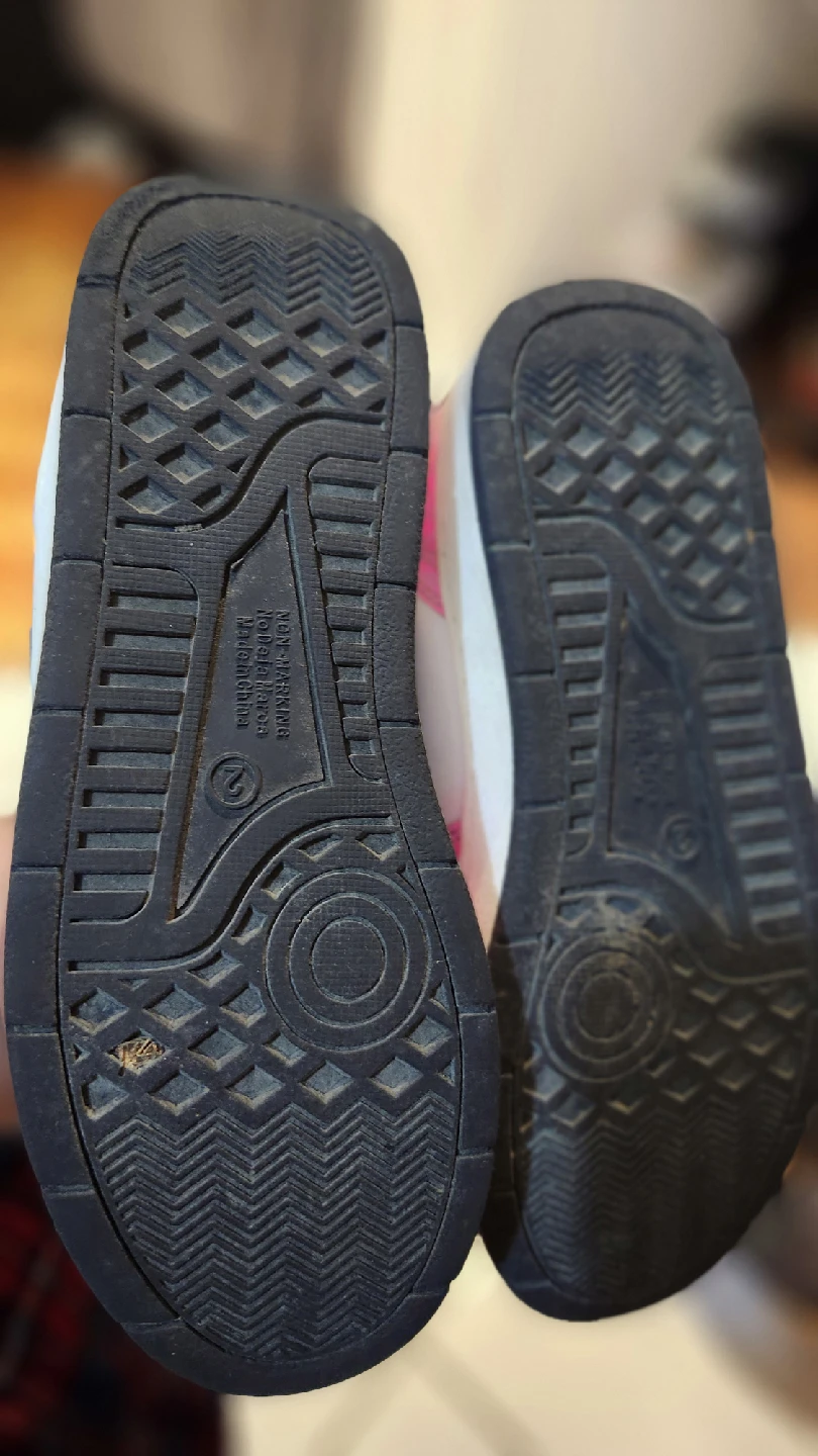 Barbie Pink & White High-Top Sneakers - photo 5