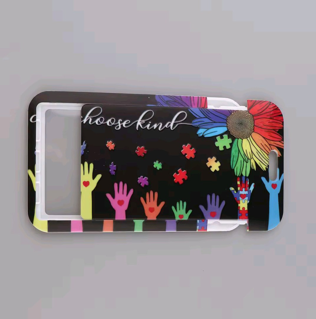 New! Autism Awareness Lanyard & Badge Holder - photo 4