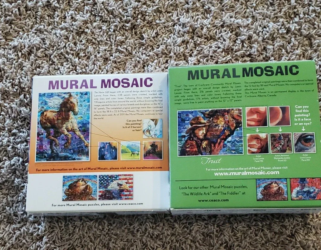 New Puzzles.1000,2000,3000.They are not $1.See pictures. image indicator(2)