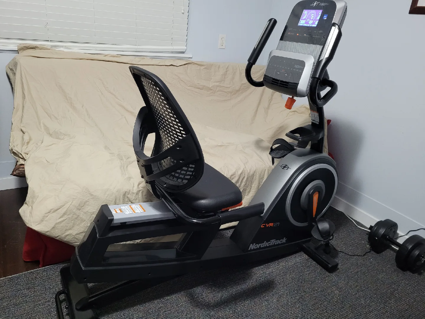NordicTrack CVR21 Recumbent Exercise Bike thumbnail