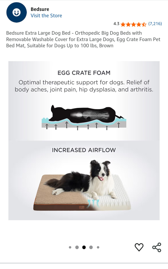 Bedsure Extra Large Dog Bed - Orthopedic - photo 4