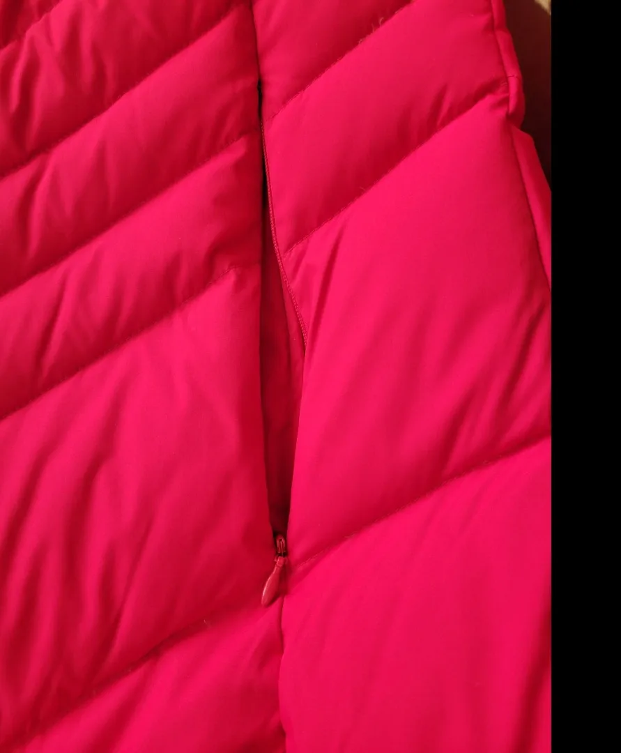 Bernardo Puffer Coat - Pink, Fur Hood image indicator(4)