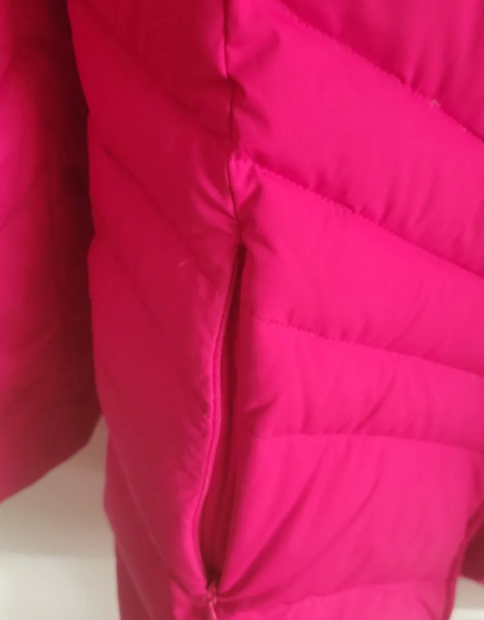 Bernardo Puffer Coat - Pink, Fur Hood image indicator(6)