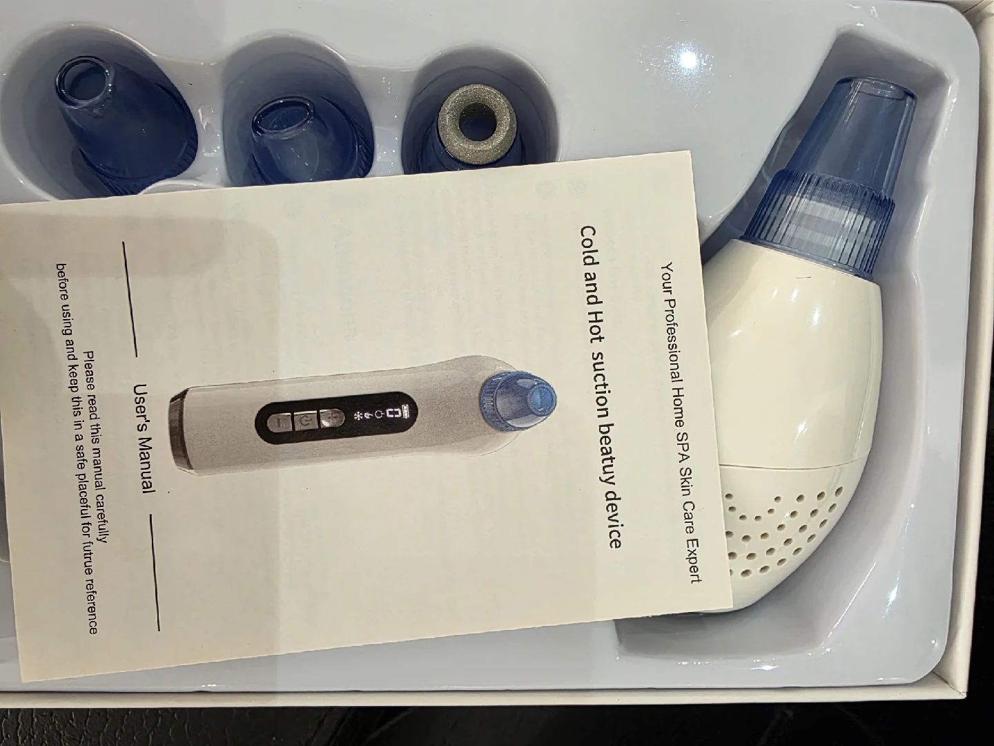 Cooling & Heating Blackhead Remover Kit