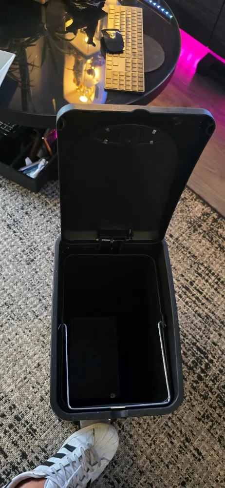 Compass Rectangular Pedal Bin 15 Litres Stainless Steel image indicator(2)