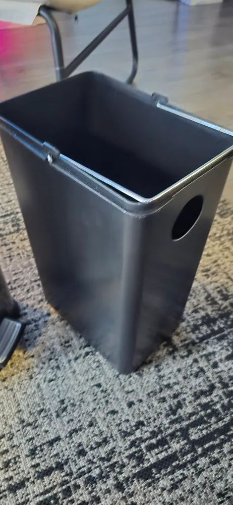 Compass Rectangular Pedal Bin 15 Litres Stainless Steel image indicator(3)