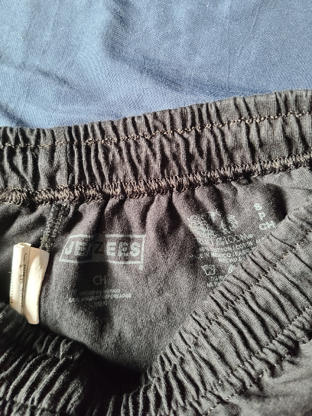 🥕 2 pairs men's black cotton shorts size S - photo 2