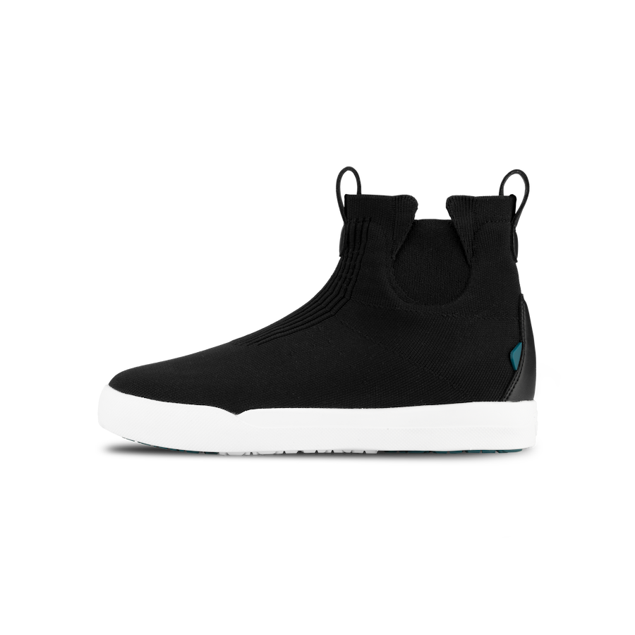 Vessi Everyday Move Knit High-Top Sneakers - Black