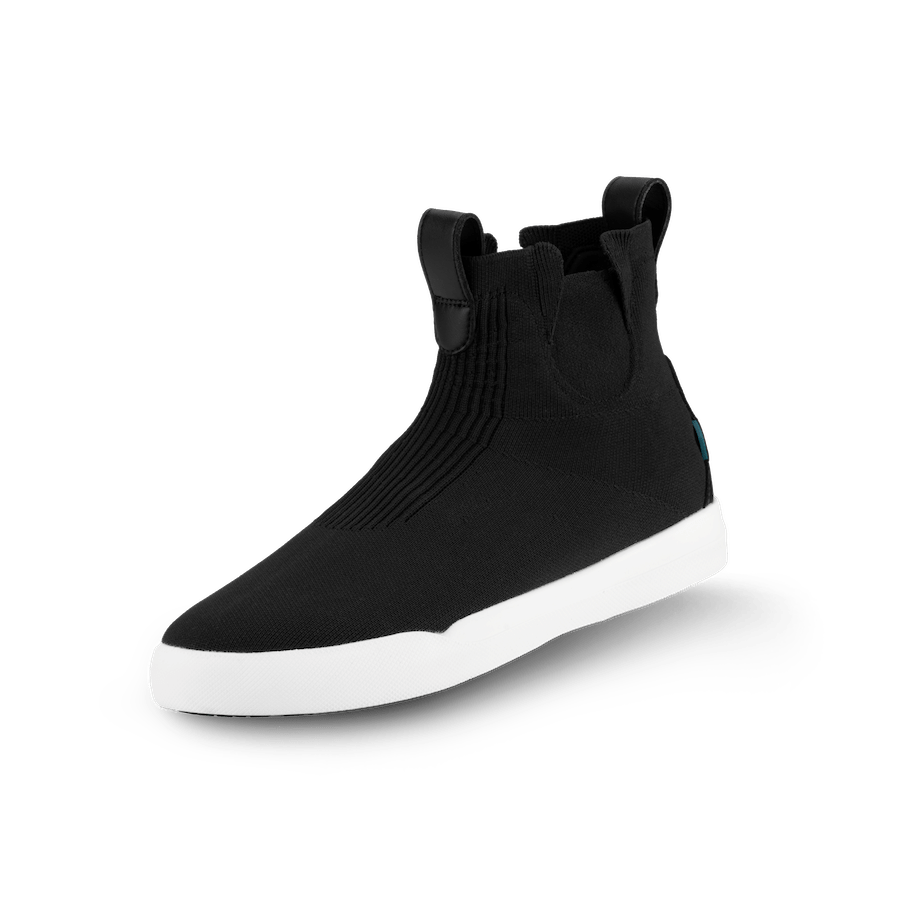 Vessi Everyday Move Knit High-Top Sneakers - Black - photo 2