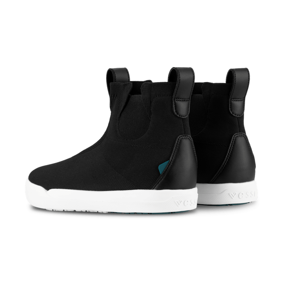 Vessi Everyday Move Knit High-Top Sneakers - Black - photo 4