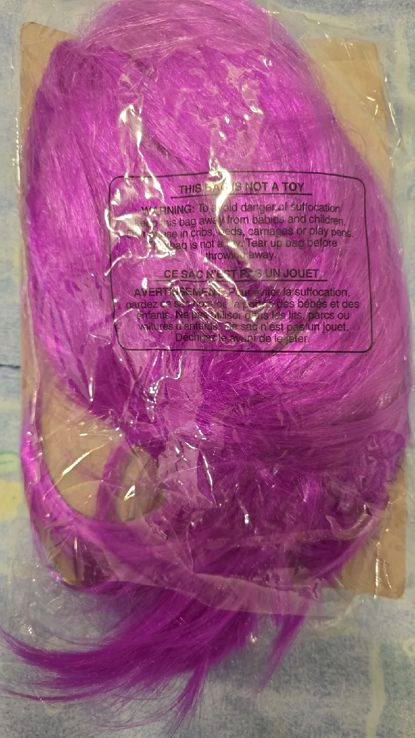Party Gear Purple Wig - One Size image indicator(2)